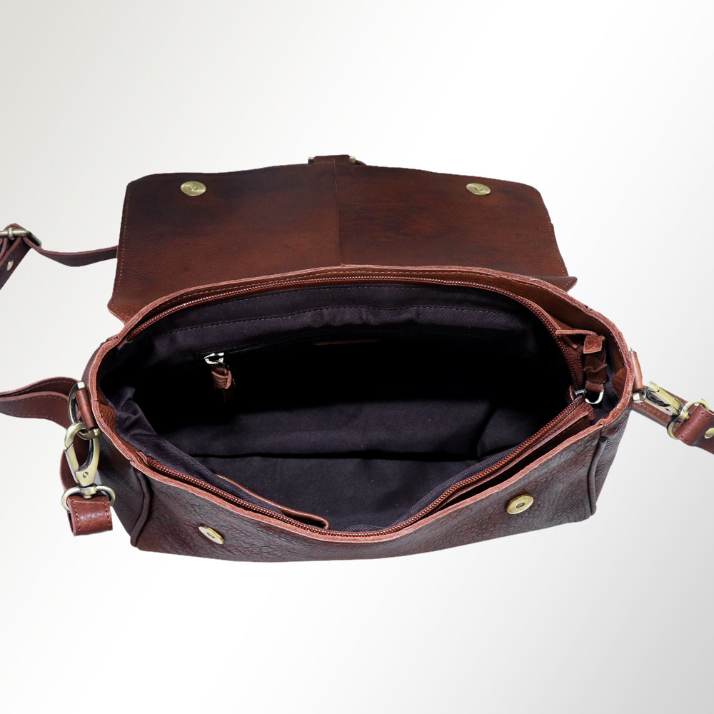 American Darling Cross Body Full Grain Genuine Leather Western Women Bag Handbag Purse | Crossbody for Cute