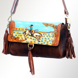American Darling Cross Body Full Grain Genuine Leather Western Women Bag Handbag Purse | Crossbody for Cute