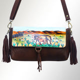 American Darling Cross Body Full Grain Genuine Leather Western Women Bag Handbag Purse | Crossbody for Cute