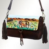 American Darling Cross Body Full Grain Genuine Leather Western Women Bag Handbag Purse | Crossbody for Cute