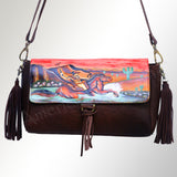 American Darling Cross Body Full Grain Genuine Leather Western Women Bag Handbag Purse | Crossbody for Cute