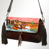 American Darling Cross Body Full Grain Genuine Leather Western Women Bag Handbag Purse | Crossbody for Cute