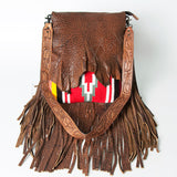 American Darling Large Crossbody Saddle Blanket Genuine Leather Western Women Bag Handbag Purse | Travel Bags College Casual