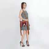 American Darling Cross Body Hand Tooled Saddle Blanket Genuine Leather Western Women Bag Handbag Purse | Crossbody for Cute