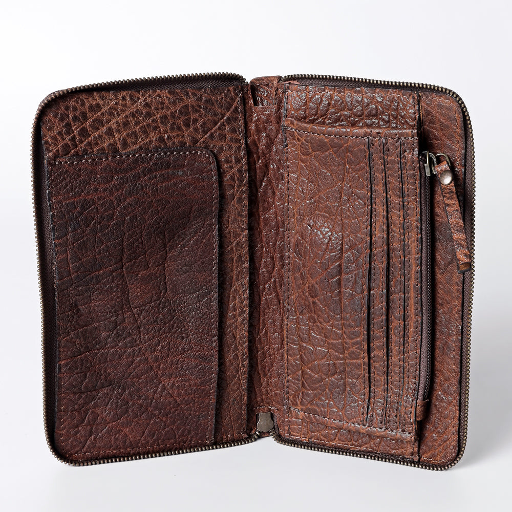 American Darling Wristlet Full Grain Genuine Leather Women Bag Western Handbag Purse | Travel Clutch