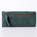 American Darling Wallet Hand Tooled Genuine Leather Western Women Bag | Handbag Purse Wristlet Travel Clutch