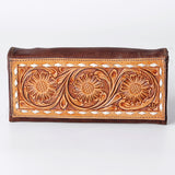 American Darling Wallet Hand Tooled Genuine Leather Western Women Bag | Handbag Purse Wristlet Travel Clutch