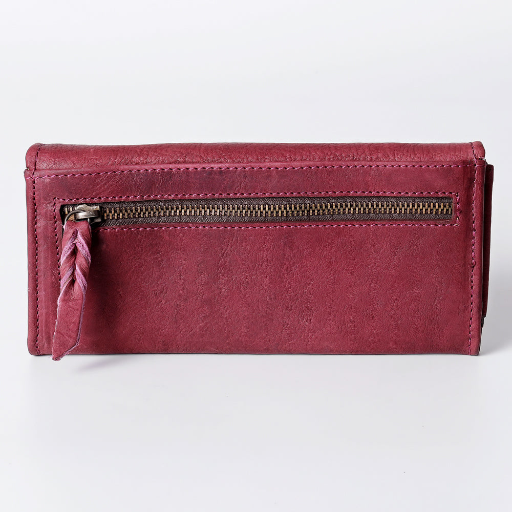 American Darling Wallet Hand Tooled Genuine Leather Western Women Bag | Handbag Purse Wristlet Travel Clutch