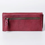 American Darling Wallet Hand Tooled Genuine Leather Western Women Bag | Handbag Purse Wristlet Travel Clutch