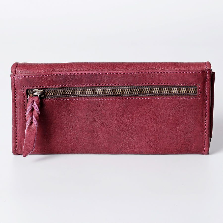 American Darling Wallet Hand Tooled Genuine Leather Western Women Bag | Handbag Purse Wristlet Travel Clutch