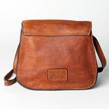 American Darling Cross Body hand tooled Full Grain Genuine Leather Western Women Bag Handbag Purse | Crossbody for Cute