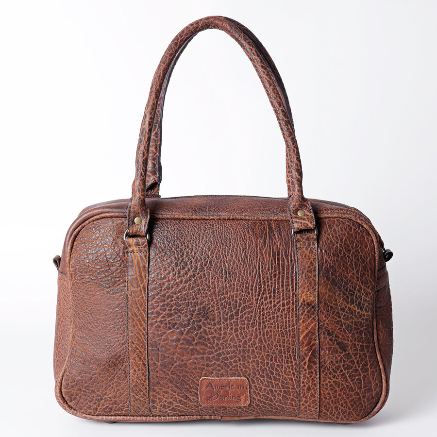 American Darling Briefcase Genuine Leather Women Bag Western Handbag Purse