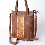 American Darling Tote Hand Tooled Genuine Leather women bag western handbag purse