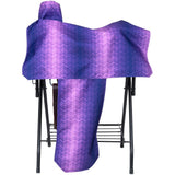 Tough 1 Heavy Denier Nylon Horse Saddle Cover in Prints Chevron