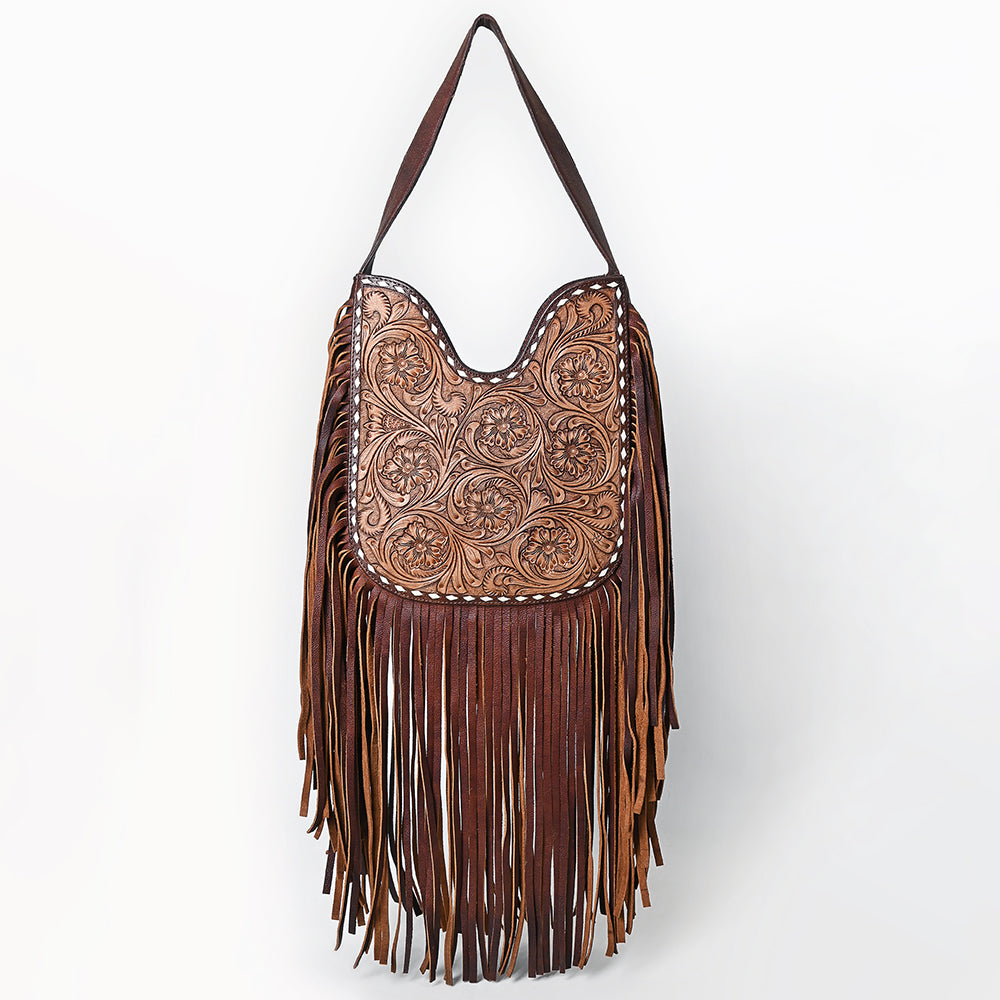American Darling Hobo Hand Tooled Genuine Leather Women Bag Western Handbag Purse
