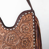 American Darling Hobo Hand Tooled Genuine Leather Women Bag Western Handbag Purse