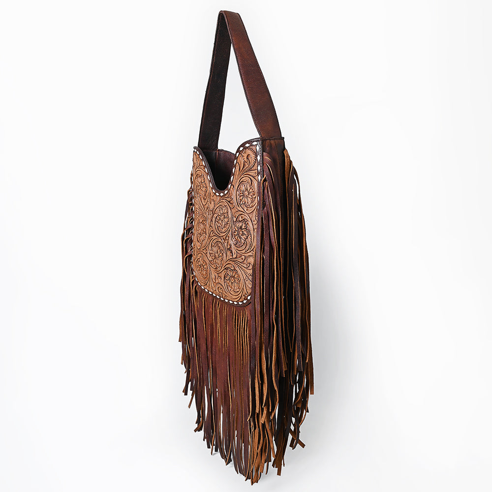 American Darling Hobo Hand Tooled Genuine Leather Women Bag Western Handbag Purse