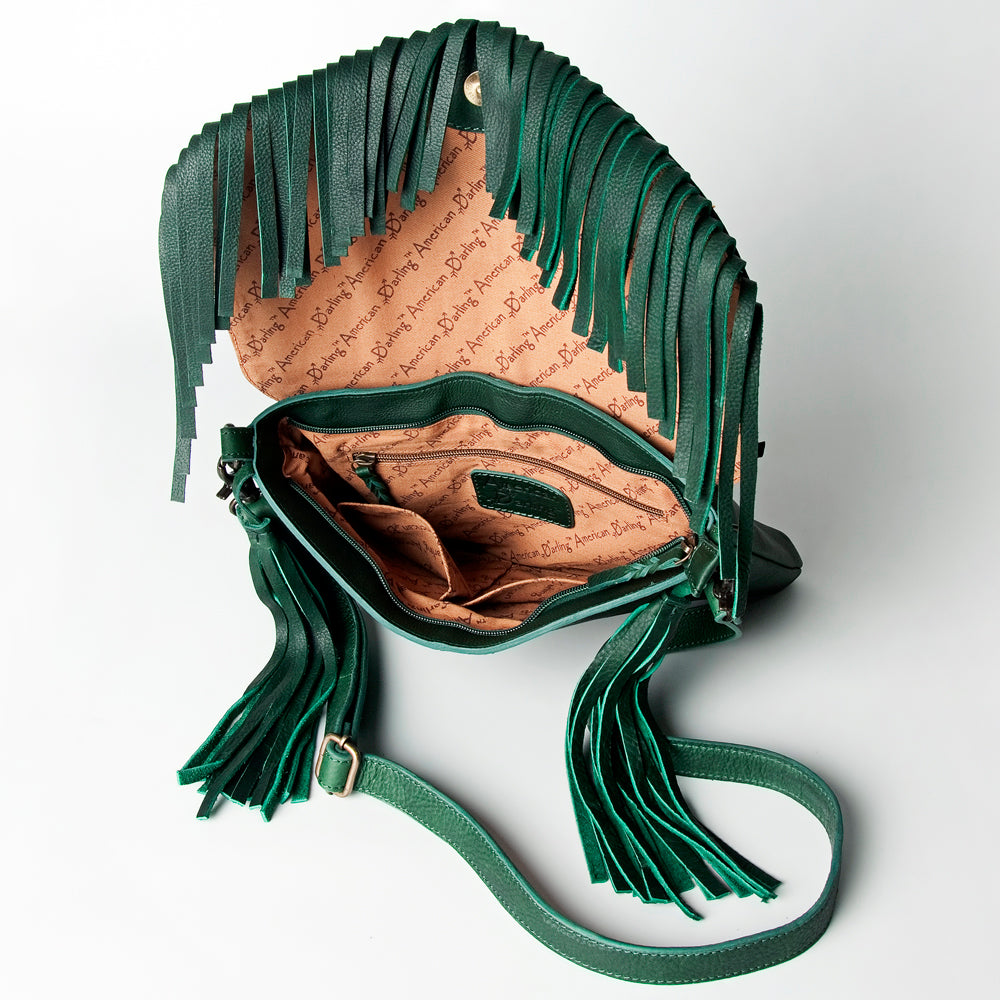 American Darling Crossbody Hand Tooled Genuine Leather Women Bag Western Handbag Purse