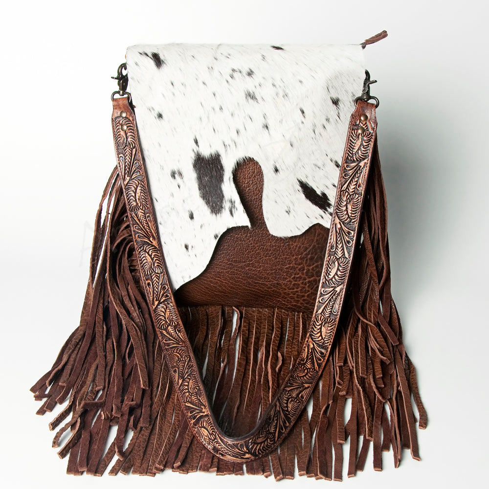 American Darling Cross Body Hair-On Genuine Leather Western Women Bag | Pink Handbag Purse Crossbody for Cute
