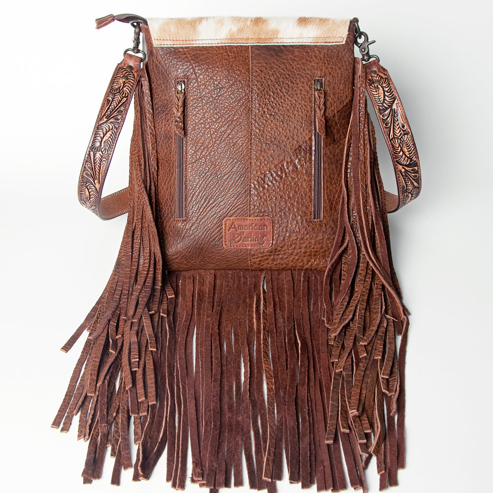 American Darling Cross Body Hair-On Genuine Leather Western Women Bag | Pink Handbag Purse Crossbody for Cute
