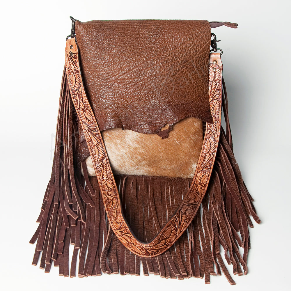 American Darling Cross Body Hair-On Genuine Leather Western Women Bag | Pink Handbag Purse Crossbody for Cute
