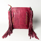 American Darling Cross Body Hair-On Genuine Leather Western Women Bag | Pink Handbag Purse Crossbody for Cute