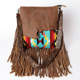 American Darling Large Crossbody Saddle Blanket Genuine Leather Western Women Bag Handbag Purse | Travel Bags College Casual