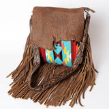 American Darling Large Crossbody Saddle Blanket Genuine Leather Western Women Bag Handbag Purse | Travel Bags College Casual