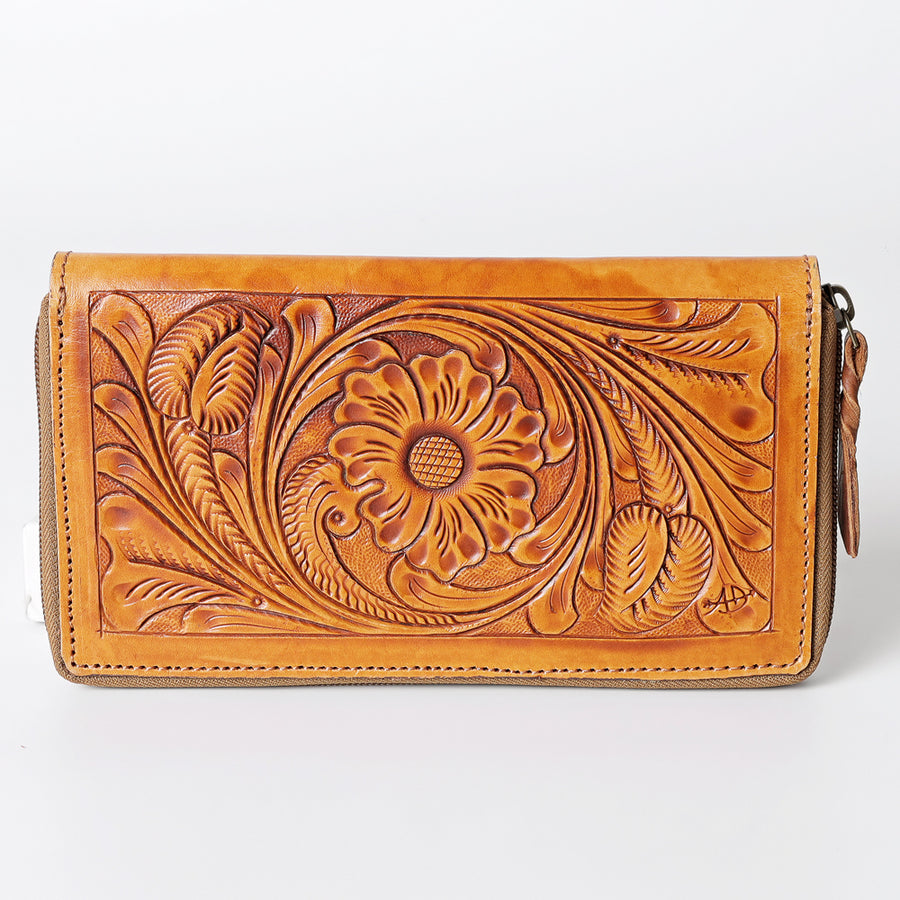 American Darling Wallet Hand Tooled Genuine Leather women bag western handbag purse