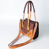 American Darling Tote Hand Tooled Genuine Leather women bag western handbag purse