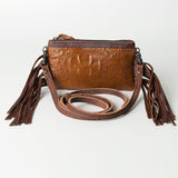 American Darling Coin Purse Crocodile Embossed Genuine Leather Western Women Bag | Handbag Wallet Purses for
