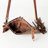 American Darling Coin Purse Crocodile Embossed Genuine Leather Western Women Bag | Handbag Wallet Purses for