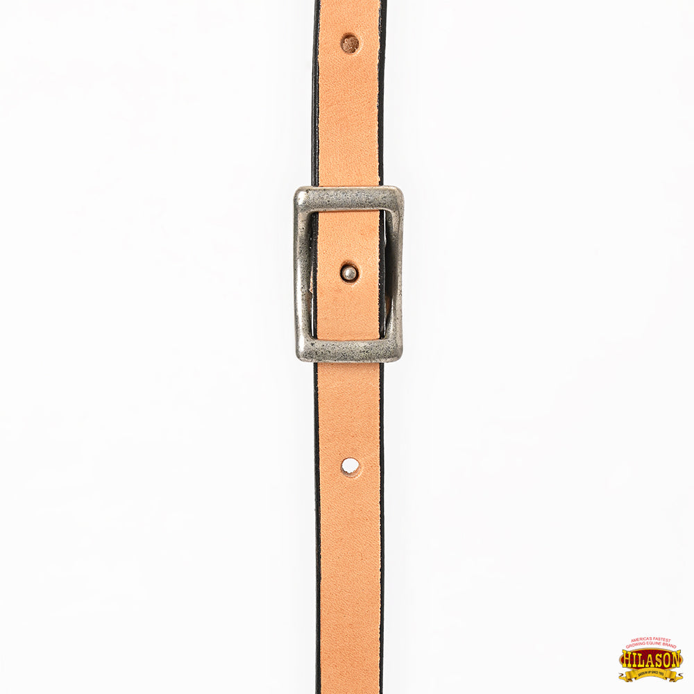 Hilason Horse Adjusts 3/4" - 26" Size Leather Breast Collar Wither Strap