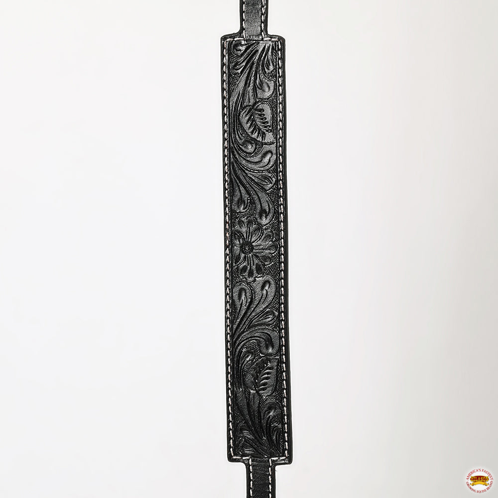 Hilason Horse Adjusts 24" - 27" Size Leather Breast Collar Wither Strap