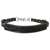 Hilason Horse Adjusts 24" - 27" Size Leather Breast Collar Wither Strap