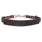 Hilason Horse Adjusts 24" - 27" Size Leather Breast Collar Wither Strap