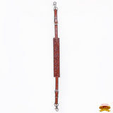 Hilason Horse Adjusts 24" - 27" Size Leather Breast Collar Wither Strap