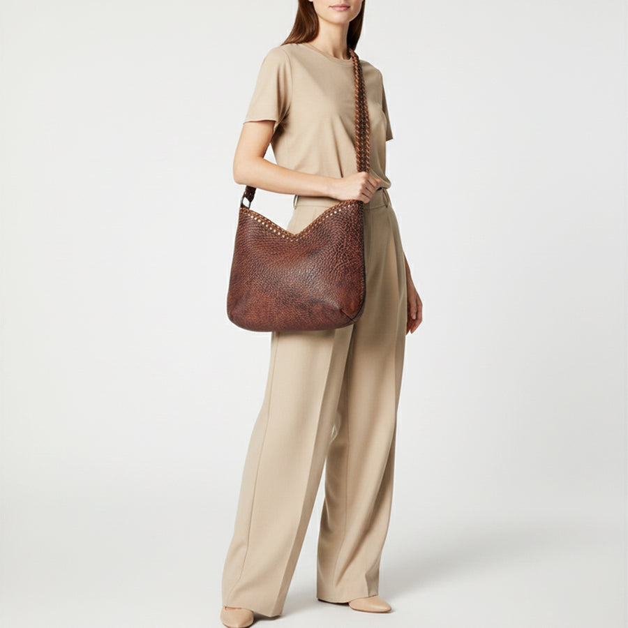 American Darling Hobo Full Grain Genuine Leather Western Women Bag | Handbag Purse Bags for Cute