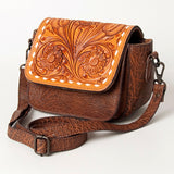American Darling Crossbody Hand Tooled Genuine Leather Women Bag Western Handbag Purse