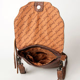 American Darling Cross Body Hand Tooled Genuine Leather women bag western handbag purse