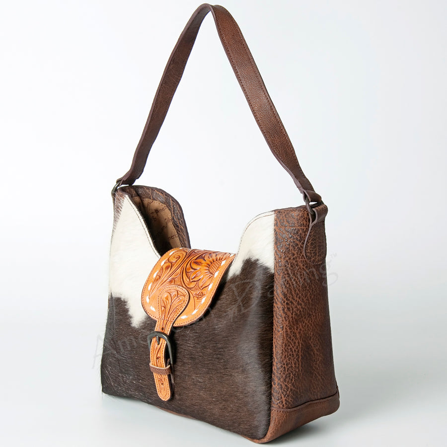 American Darling Tote Hand Tooled Genuine Leather women bag western handbag purse
