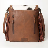 American Darling Cross Body Hand Tooled Hair On Genuine Leather women bag western handbag purse