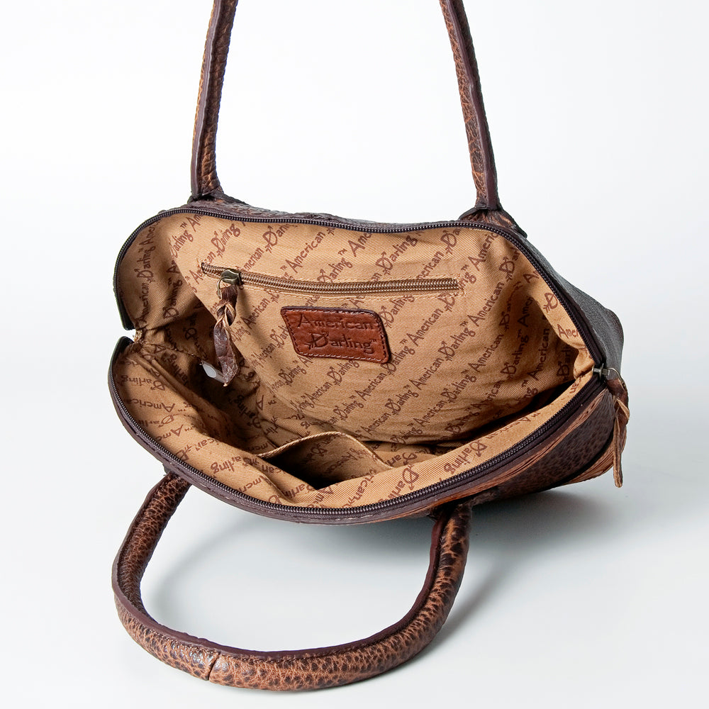 American Darling Crossbody Hand Tooled Genuine Leather Women Bag Western Handbag Purse