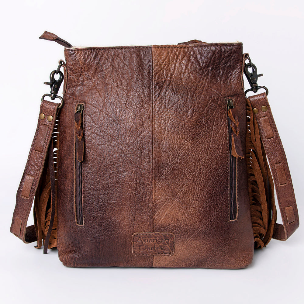 American Darling Cross Body Hair on Genuine Leather Western Women Bag Handbag Purse | Crossbody for Cute Bags