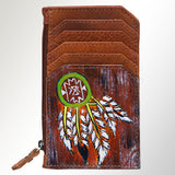 American Darling ADCCM101DP10 Card-Holder Genuine Leather Women Bag Western Handbag Purse