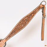 Hilason Western American Leather Horse Tack Set Tan