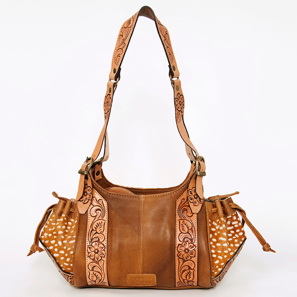 American Darling Hobo Hand Tooled Genuine Leather Western Women Bag | Handbag Purse Bags for Cute