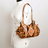 American Darling Hobo Hand Tooled Genuine Leather Western Women Bag | Handbag Purse Bags for Cute