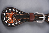Bar H Equine Leather Spurs Straps for Adults - Western Womens Spur Straps for Horse Riding, Barrel Racing, Show, and Rodeo