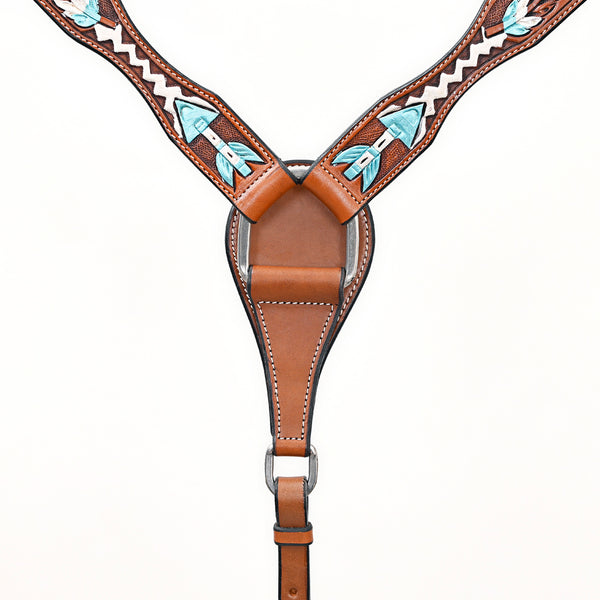 Tête à Oreille Western Reinsman Tête à Oreille (headstall) Western Reinsman Occasion - Marron - Pour Poney Stade Reims Tête à Oreille Western Reinsman Tête à Oreille (headstall) Western Reinsman Occasion - Marron - Pour Poney Stade Reims